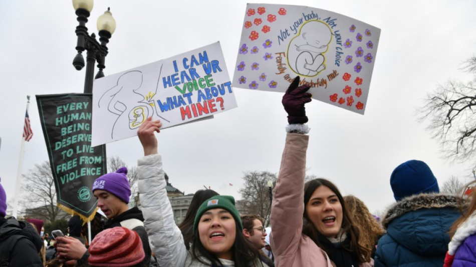 A Washington, les opposants &agrave; l'avortement marchent le sourire aux l&egrave;vres