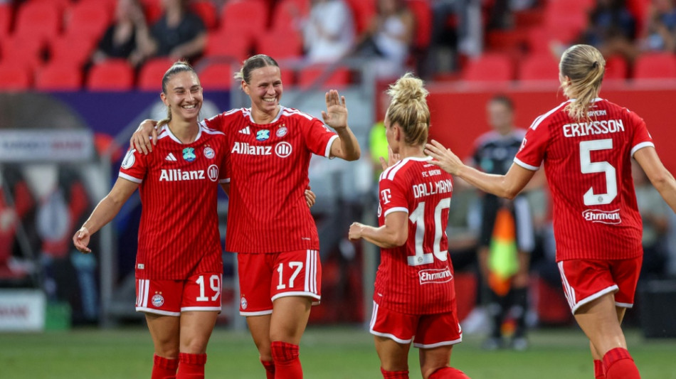 Hattrick: Bayern-Frauen gewinnen Supercup
