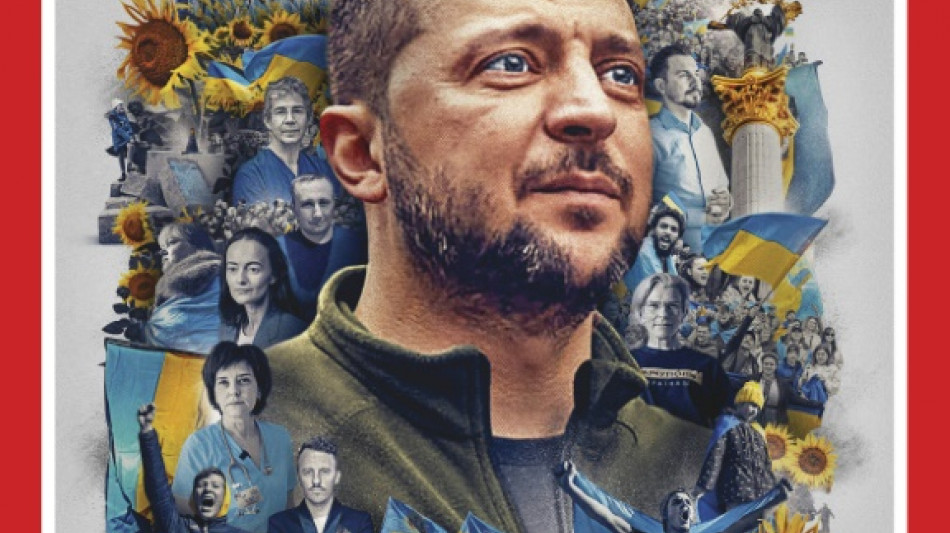 Volodimir Zelenski, personaje del a&ntilde;o 2022 para la revista Time 