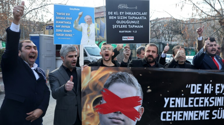 Anti-Turkey demo in Sweden deepens tensions over NATO bid