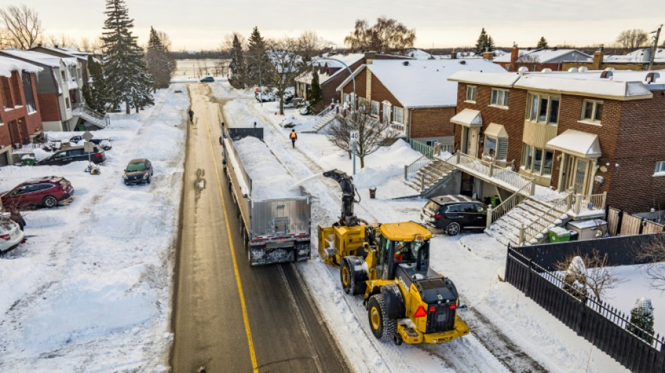 A Montr&eacute;al, le co&ucirc;t environnemental du ramassage de la neige