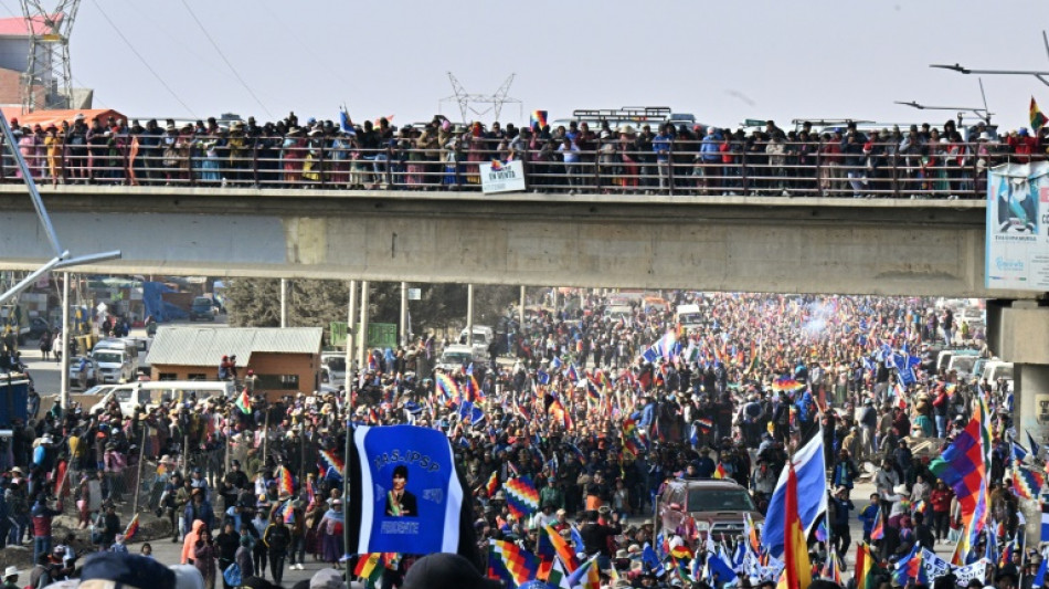 Evo Morales lanza ultim&aacute;tum a Arce al t&eacute;rmino de masiva marcha en Bolivia 
