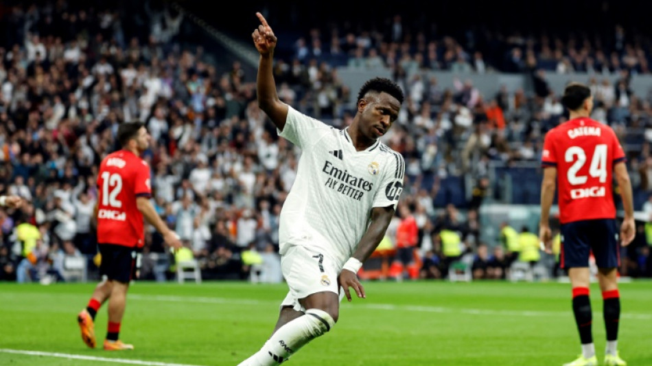 Real Madrid goleia Osasuna com hat-trick de Vini, mas perde Milit&atilde;o por les&atilde;o