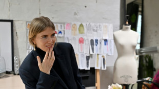 Dise&ntilde;adora ucraniana Lilia Litkovska, en la Semana de la Moda en Par&iacute;s