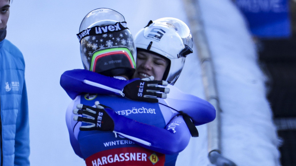 Slittino: cdm; azzurre Voetter-Oberhofer sul podio a Sigulda, sono terze