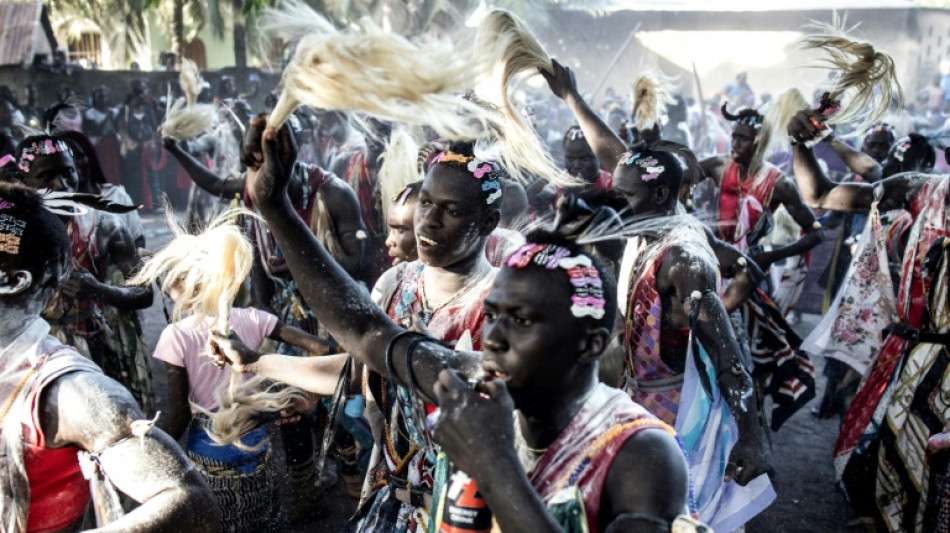 Pour les jeunes de Casamance, apr&egrave;s l'initiation... La f&ecirc;te !