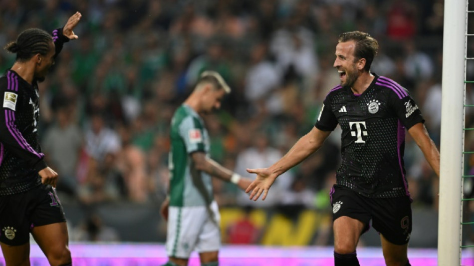 'Nervous' Kane scores on Bundesliga debut as Bayern beat Bremen