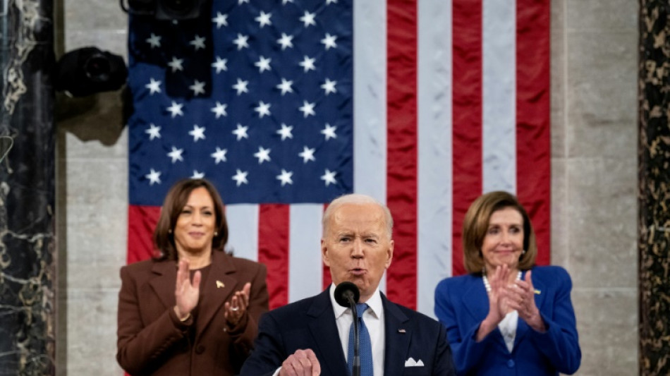 Face au Congr&egrave;s, Biden retrouve ses accents de rassembleur
