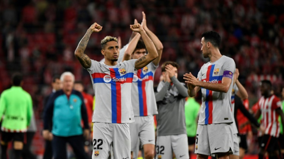 Barca snatch win in Bilbao, Real Sociedad stumble