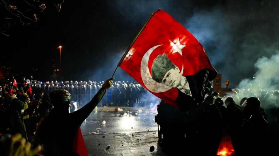 Turquie: nouvelle mobilisation apr&egrave;s l'incarc&eacute;ration du maire d'Istanbul