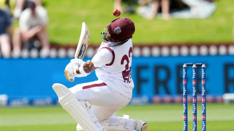 Dogged Hodge ton sees West Indies save follow-on against New Zealand