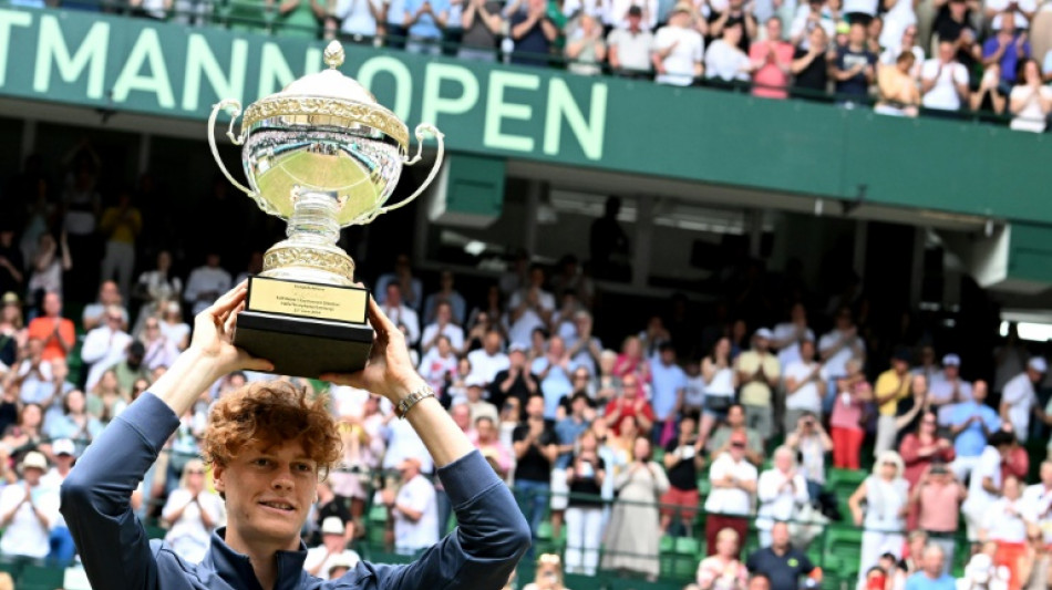 Sinner &eacute; campe&atilde;o em Halle e conquista 1&ordm; t&iacute;tulo na grama