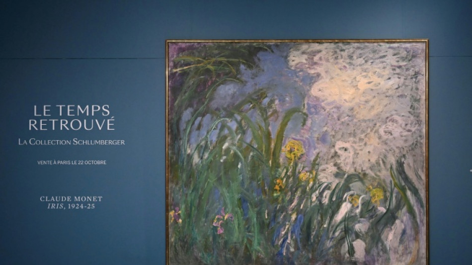 Un tableau de Monet vendu 50 millions d'euros &agrave; Paris, record pour des ench&egrave;res d'art en France