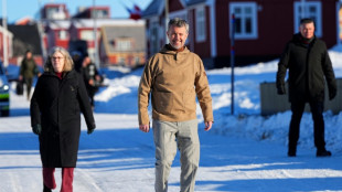 Denmark's King Frederik in Greenland for symbolic show of support