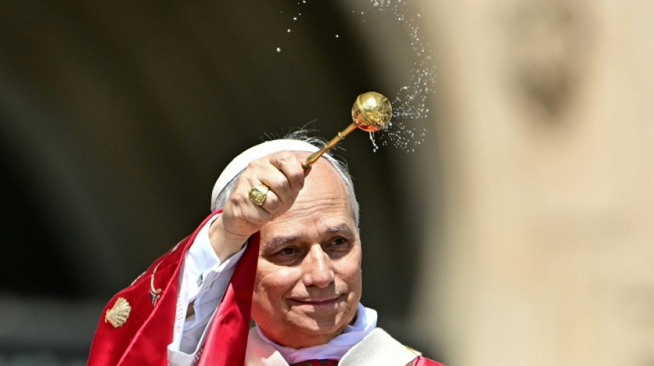 El papa León XIV critica "la lógica de la exclusión" en la misa de Pentecostés