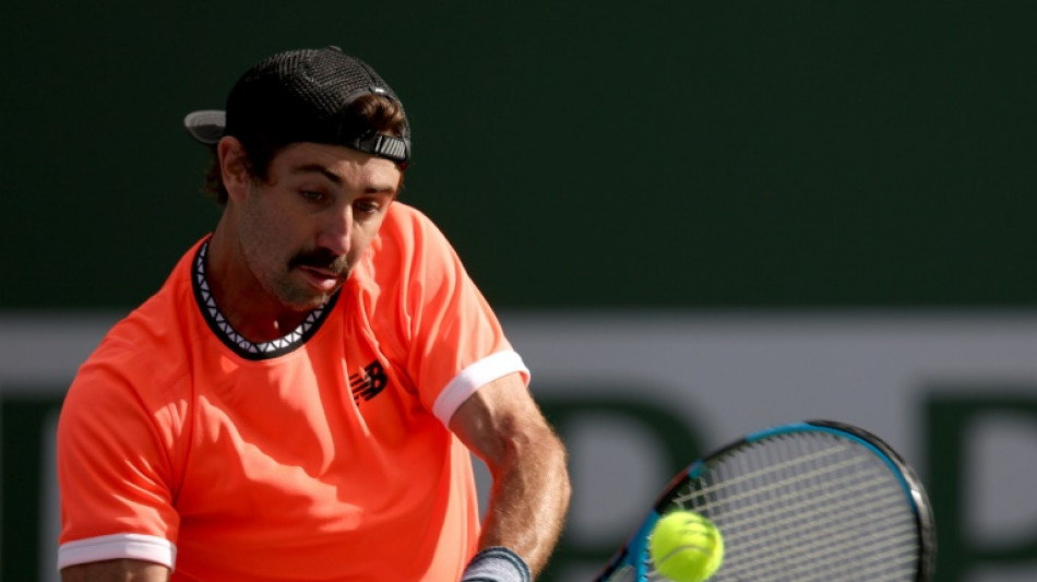 Thompson topples Tsitsipas to reach Indian Wells 3rd round