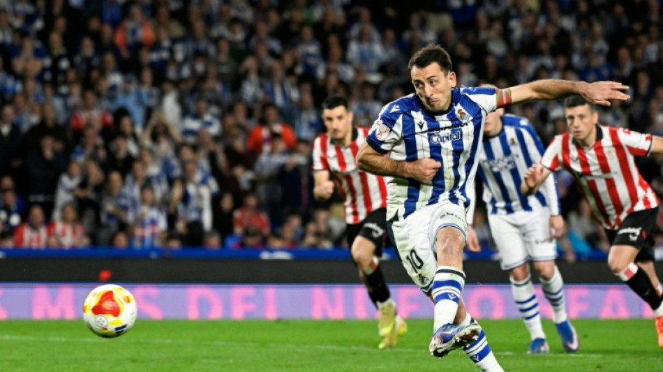 Real Sociedad edge rivals Athletic to reach Copa del Rey final