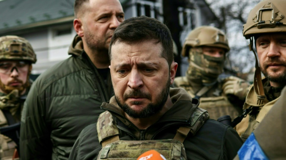 Zelenski promete victoria frente al "mal ruso" en aniversario de la liberaci&oacute;n de Bucha