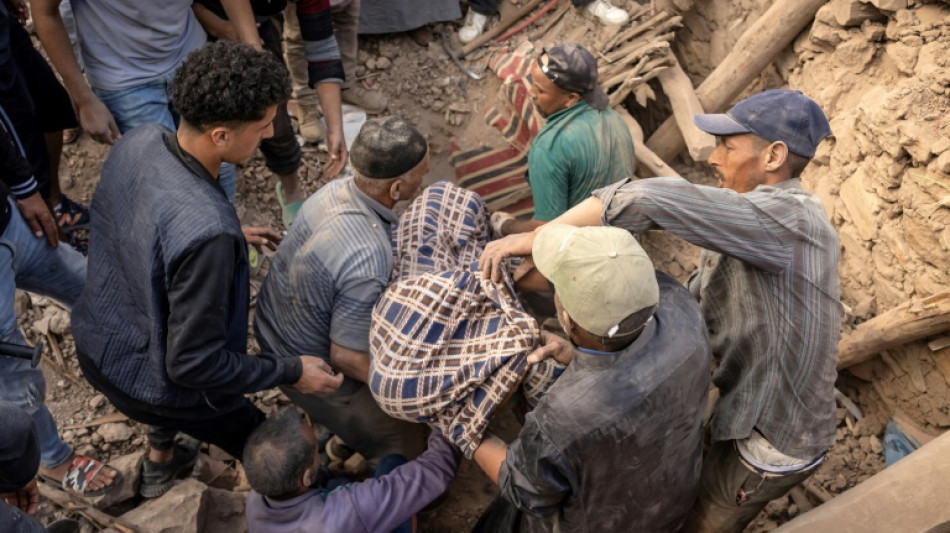 S&eacute;isme au Maroc: course contre la montre pour trouver des survivants