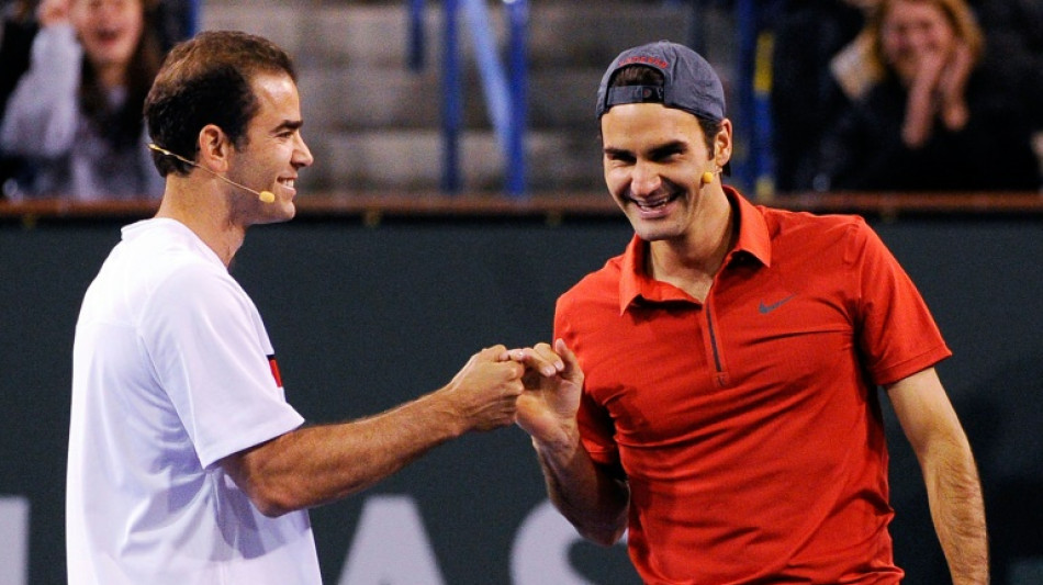 US great Sampras pays tribute to departing Federer