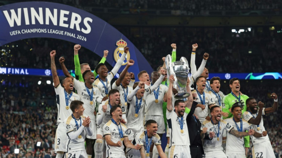 C1: le Real Madrid d&eacute;croche une 15e &eacute;toile face &agrave; Dortmund
