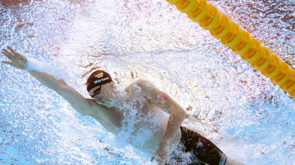 DM: M&auml;rtens mit Topzeit &uuml;ber 400 m Freistil