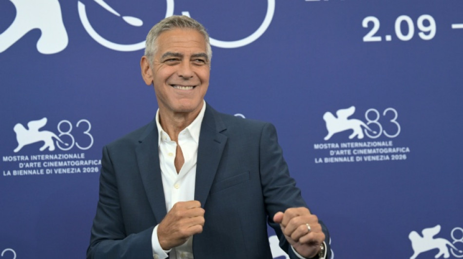 Venice festival gets underway with Clooney taking swipe at US government