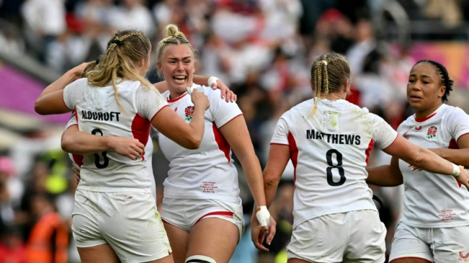 Mondial de rugby: les invincibles Anglaises championnes du monde, sans trembler