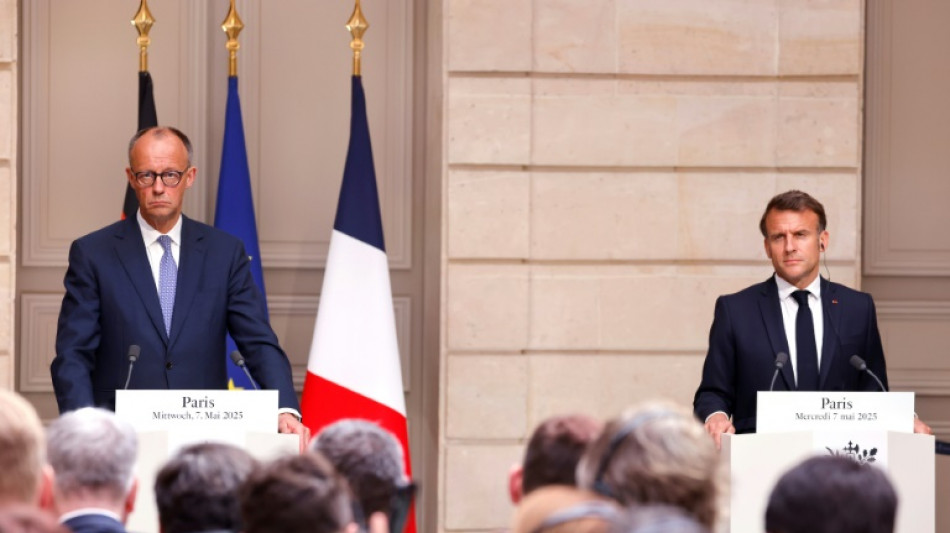 Merz und Macron wollen "deutsch-französischen Neustart für Europa"