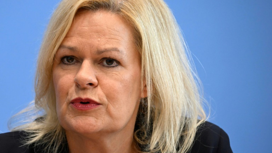 Bundesinnenministerin Faeser erinnert nach Urteil in Polizistenmordfall an Opfer