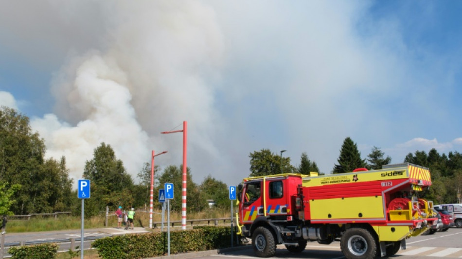 Waldbrand im belgischen Hohen Venn breitet sich aus - L&ouml;scharbeiten in weiteren L&auml;ndern