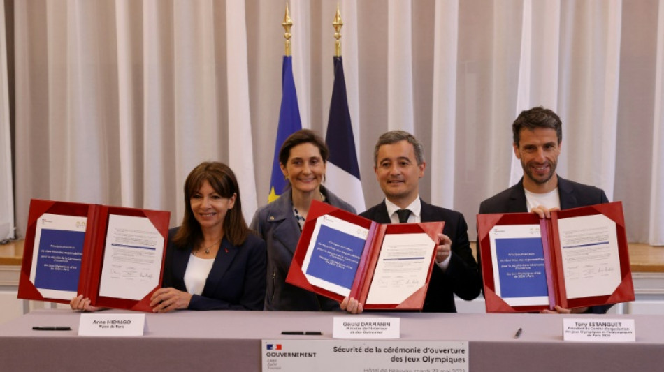 C&eacute;r&eacute;monie d'ouverture des JO-2024: Darmanin ne pr&eacute;cise pas le nombre de spectateurs