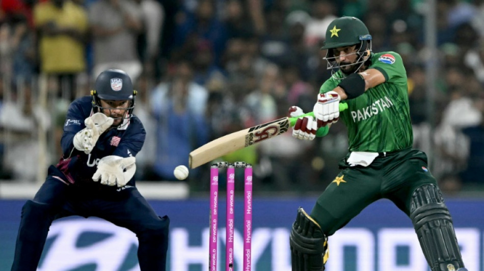 Farhan propels Pakistan to 190-9 against USA in T20 World Cup