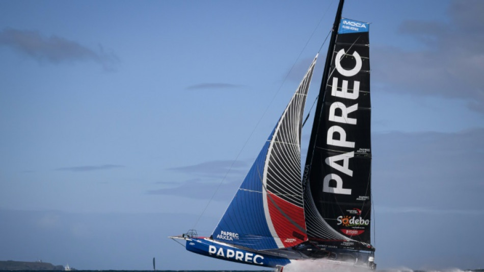 Vend&eacute;e Globe: Richomme entame en t&ecirc;te la remont&eacute;e de l'Atlantique