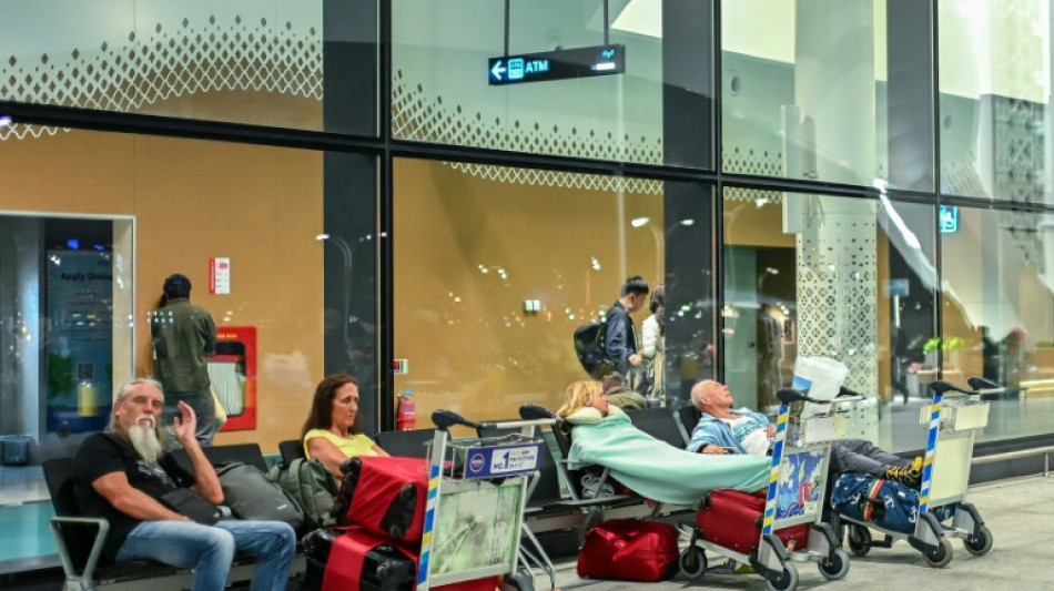 Thousands stranded as Iran conflict shuts Mideast hubs