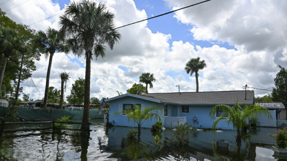 "Ca fait partie de la vie ici": en Floride, la r&eacute;signation apr&egrave;s l'ouragan Idalia