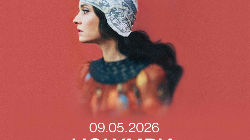 Carmen Consoli in concerto all'Olympia di Parigi il 9 maggio 2026