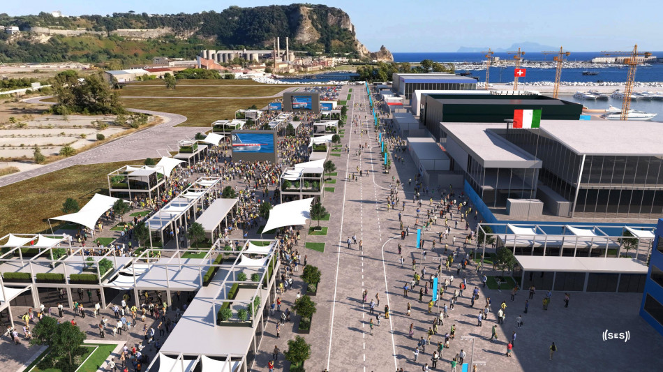 America's Cup: Sport e Salute, Bagnoli si prepara allo show ecco come sar&agrave;