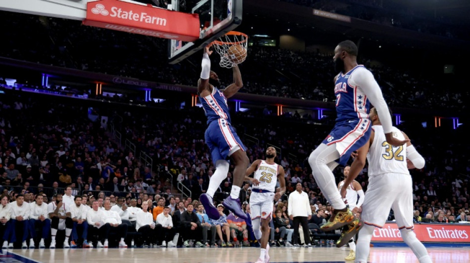 LeBron, Sixers spoil Knicks party, Thunder top Spurs as NBA season tips off