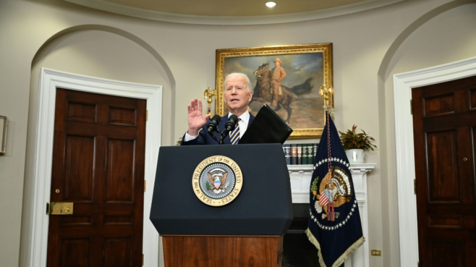Joe Biden d&eacute;cr&egrave;te un embargo sur les importations de p&eacute;trole et de gaz russes