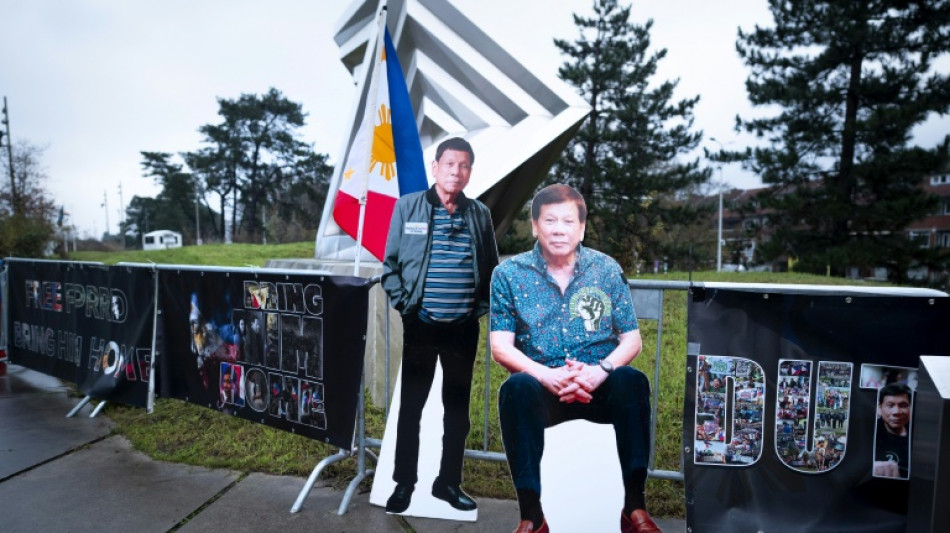 L'ex-pr&eacute;sident philippin Duterte reste en d&eacute;tention provisoire &agrave; La Haye