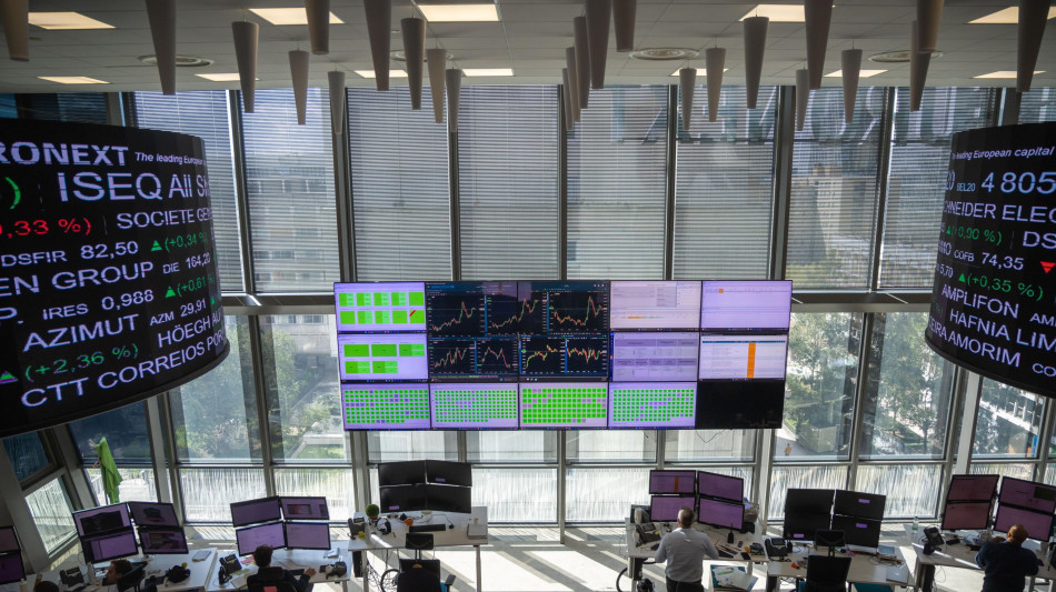 Borsa: Europa contrastata, effetto conti a New York, Milano +0,25%