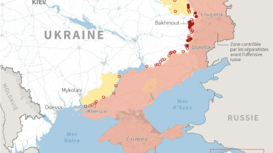 Ukraine: Poutine appelle &agrave; la "victoire", Wagner s'emporte contre l'arm&eacute;e russe