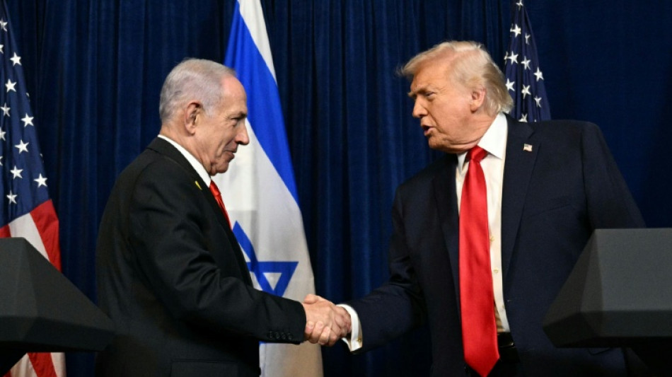 Druck auf den Iran: Netanjahu mit Trump im Wei&szlig;en Haus zusammengekommen