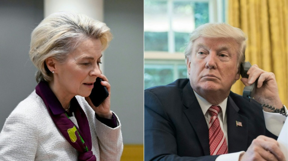 Von der Leyen y Trump tuvieron el domingo una buena conversaci&oacute;n telef&oacute;nica, afirma un portavoz