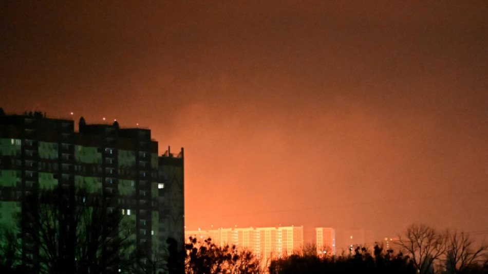 La capitale ukrainienne ciblée par une vaste attaque, une dizaine de blessés