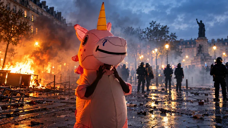 Debatte &uuml;ber Gewalt nach den Protesten in Frankreich