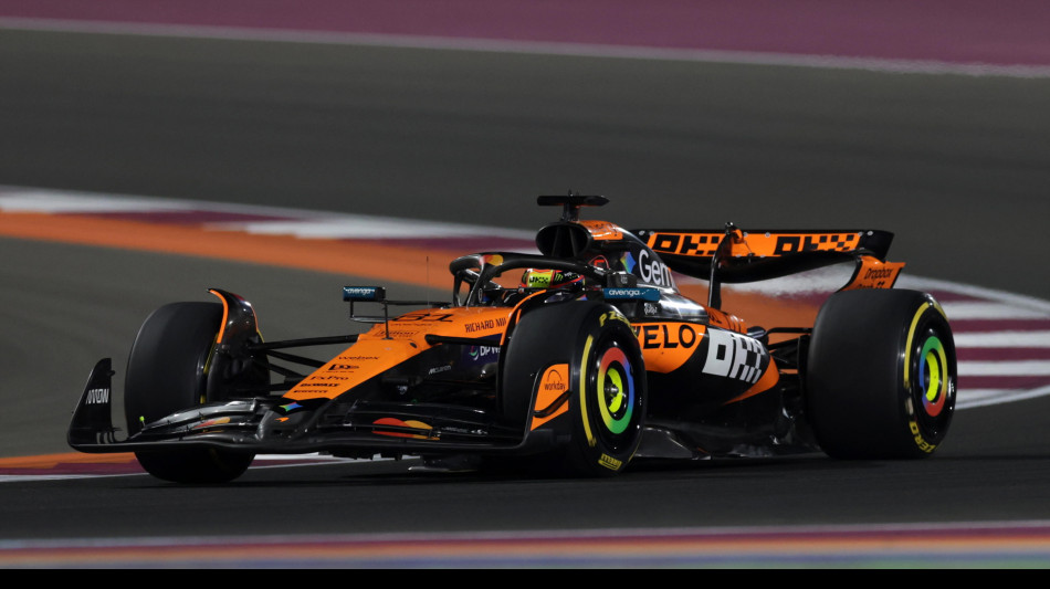 Il Qatar doppietta McLaren, in 1/a fila Piastri e Norris