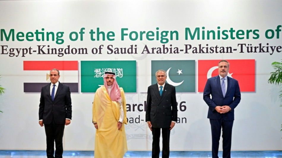 Guerre au Moyen-Orient : d&eacute;but des entretiens entre Pakistan, Arabie Saoudite, Turquie et Egypte