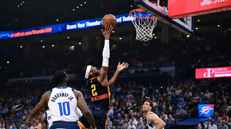 NBA: le Thunder finit en t&ecirc;te &agrave; l'Ouest, les Lakers de LeBron James &agrave; un match des play-offs